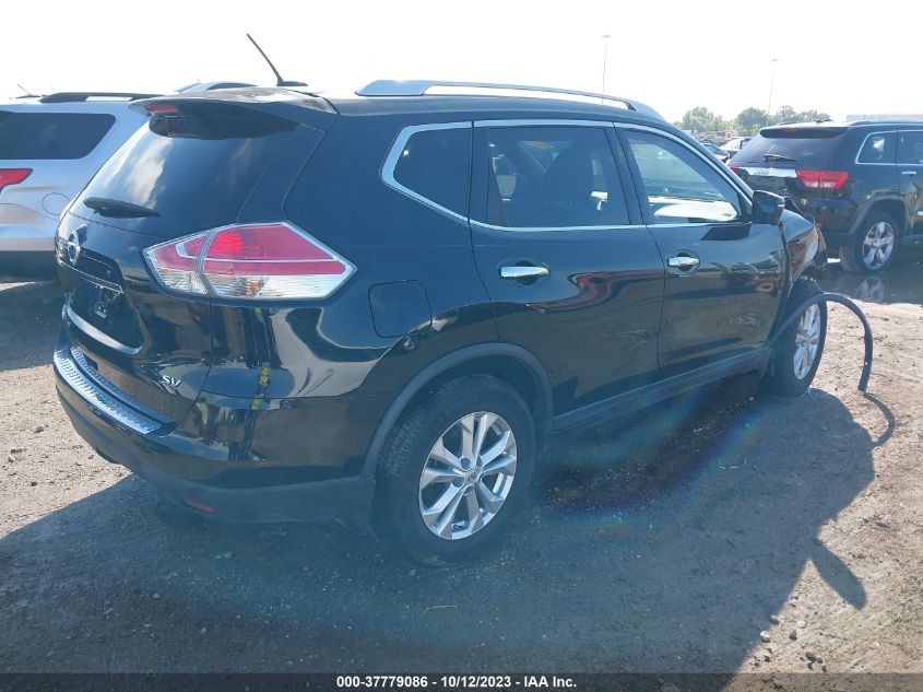 2015 NISSAN ROGUE SV - KNMAT2MT0FP544509