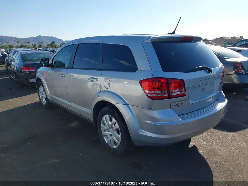 2013 DODGE JOURNEY AMERICAN VALUE PKG - 3C4PDCABXDT722606