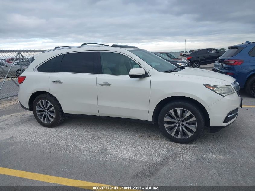 2014 ACURA MDX TECH/ENTERTAINMENT PKG - 5FRYD4H60EB048497
