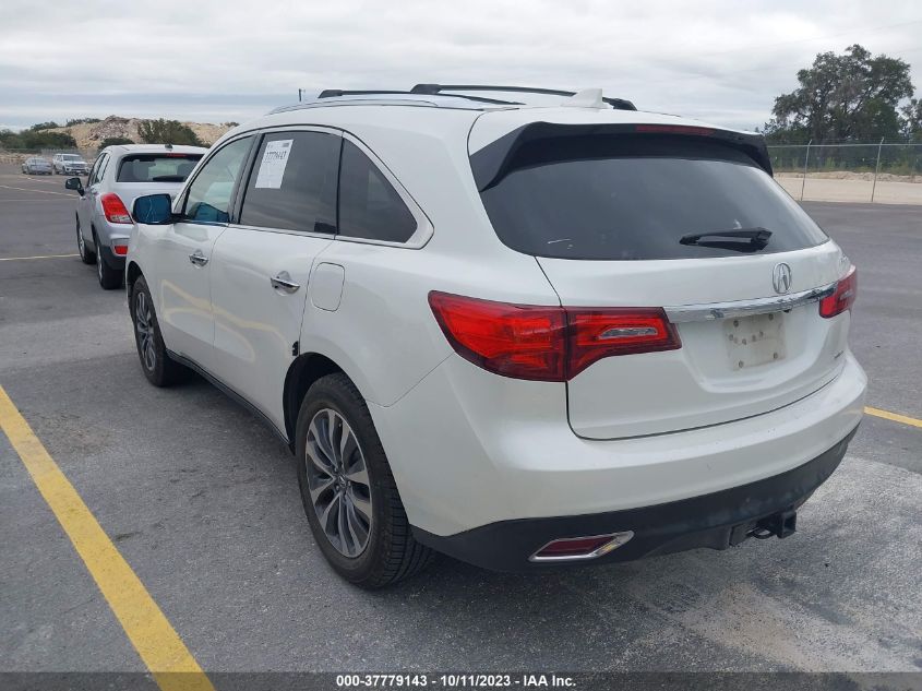 2014 ACURA MDX TECH/ENTERTAINMENT PKG - 5FRYD4H60EB048497