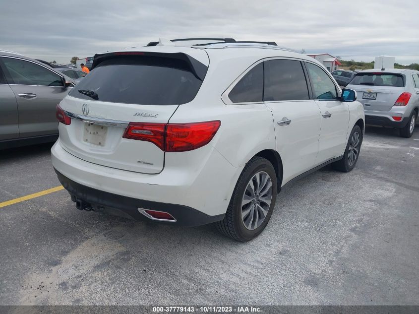 2014 ACURA MDX TECH/ENTERTAINMENT PKG - 5FRYD4H60EB048497