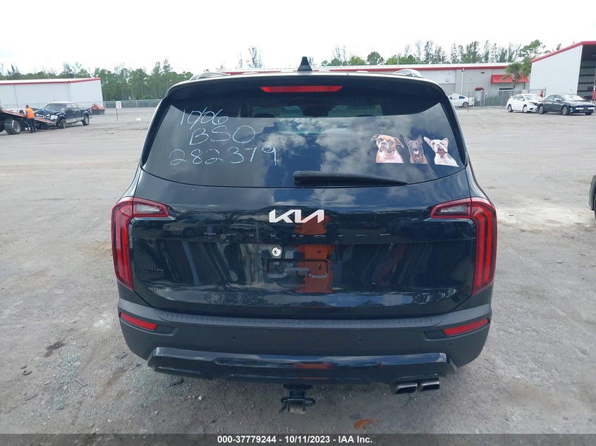 VIN 5XYP3DHC4NG282379 2022 KIA TELLURIDE EX
