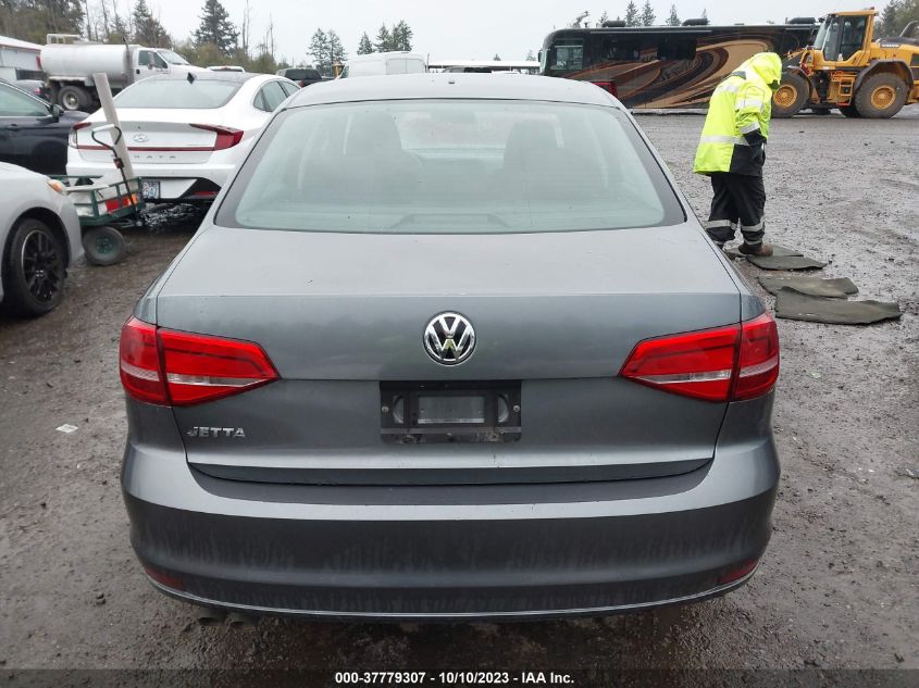 2015 VOLKSWAGEN JETTA SEDAN 2.0L S - 3VW2K7AJ2FM281871