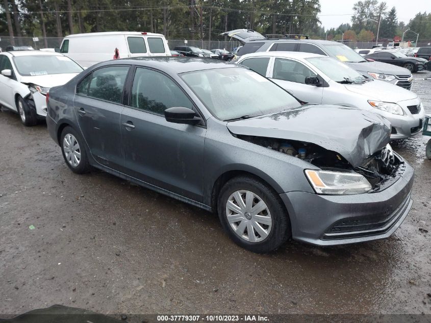 2015 VOLKSWAGEN JETTA SEDAN 2.0L S - 3VW2K7AJ2FM281871