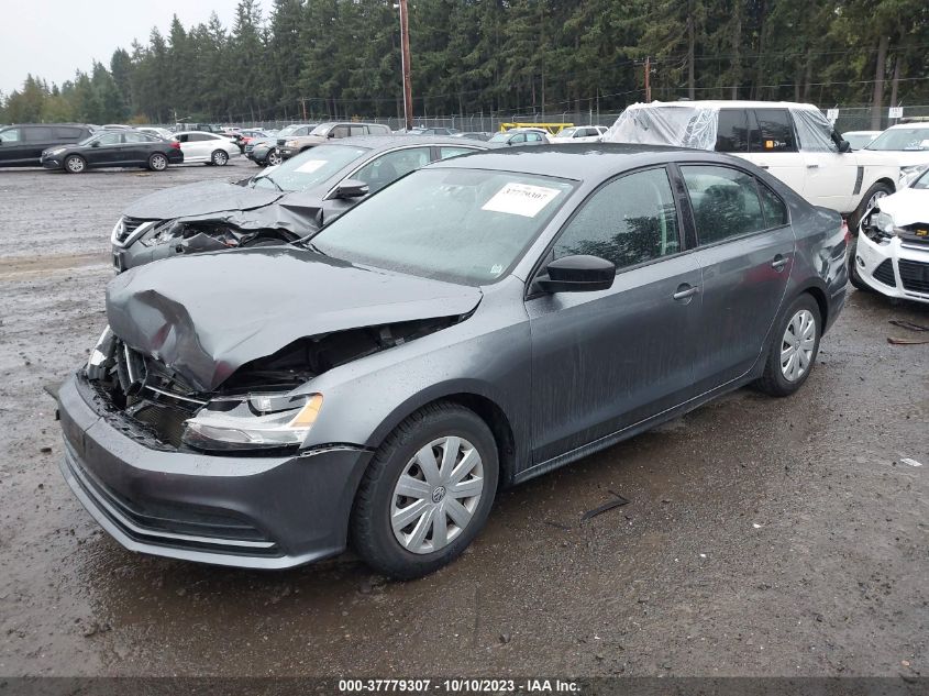 2015 VOLKSWAGEN JETTA SEDAN 2.0L S - 3VW2K7AJ2FM281871