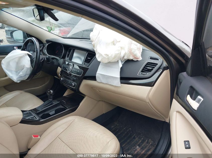 2014 KIA CADENZA PREMIUM KNALN4D75E5125418