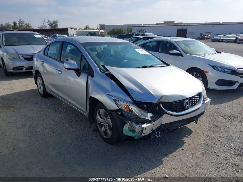 2013 HONDA CIVIC SDN LX - 19XFB2F57DE284789