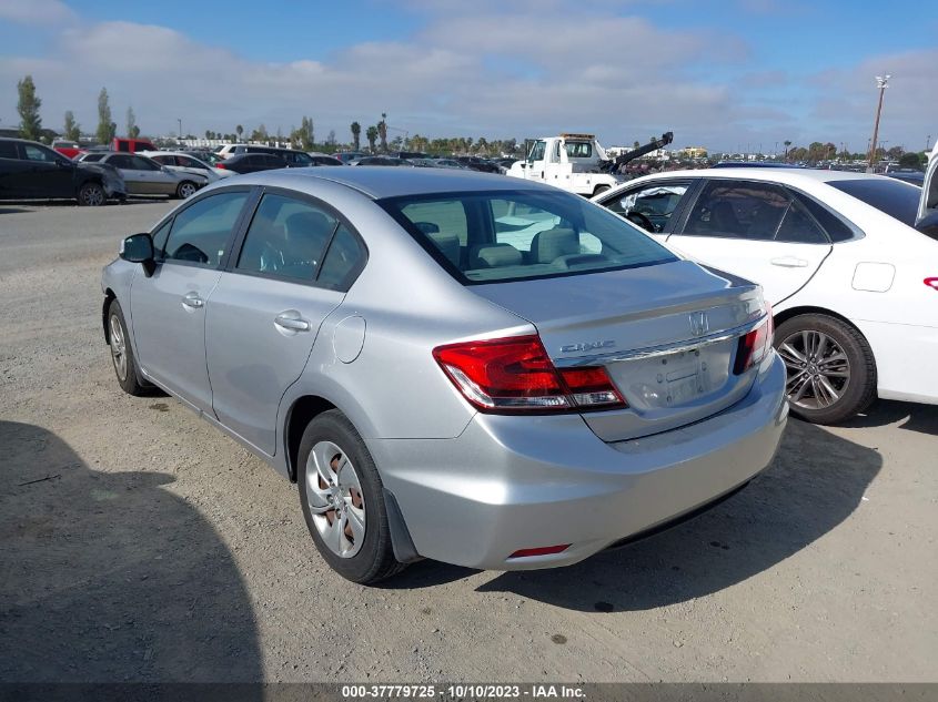 2013 HONDA CIVIC SDN LX - 19XFB2F57DE284789
