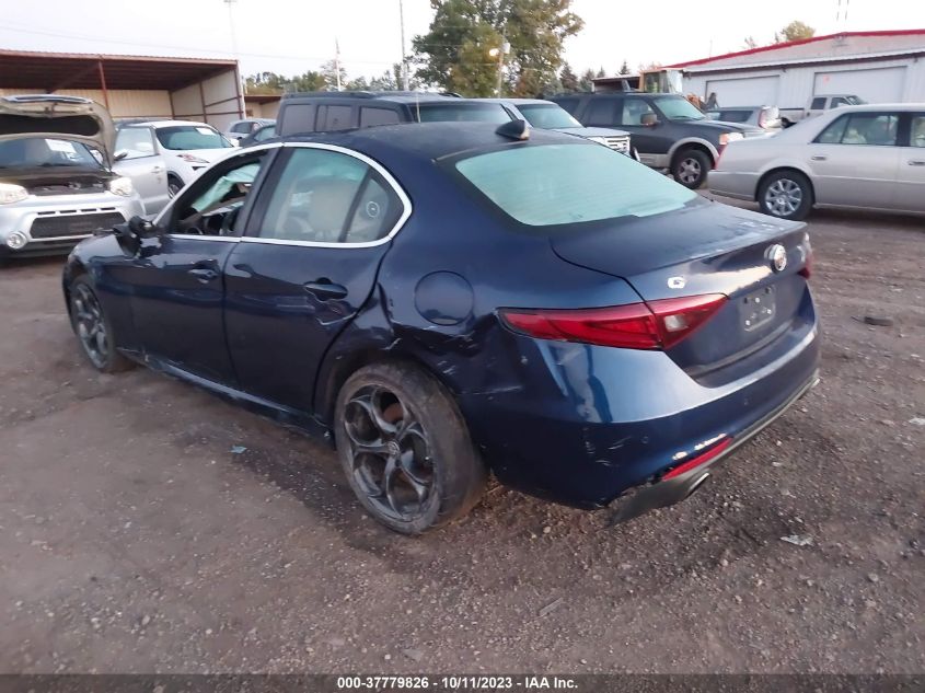 2018 ALFA ROMEO GIULIA TI LUSSO - ZARFAEEN8J7574563
