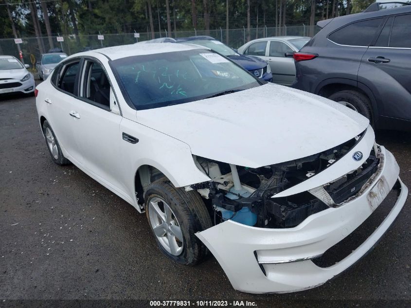 2016 KIA OPTIMA LX - KNAGT4L31G5074749