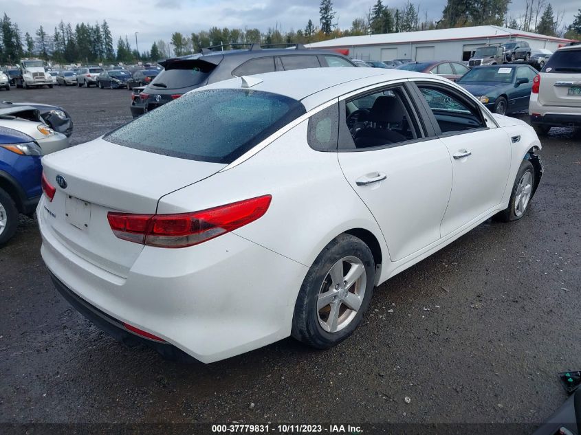 2016 KIA OPTIMA LX - KNAGT4L31G5074749