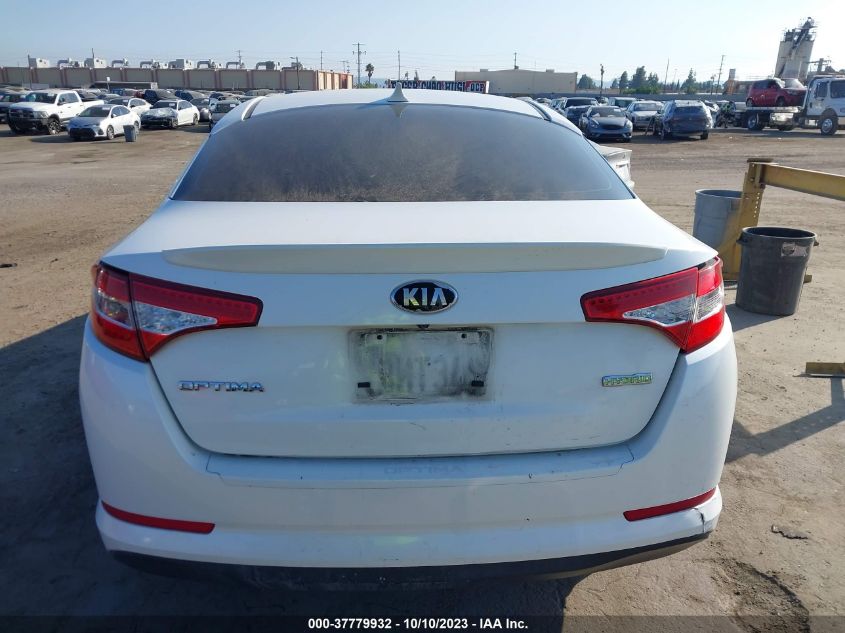 2013 KIA OPTIMA HYBRID LX - KNAGM4AD4D5050594