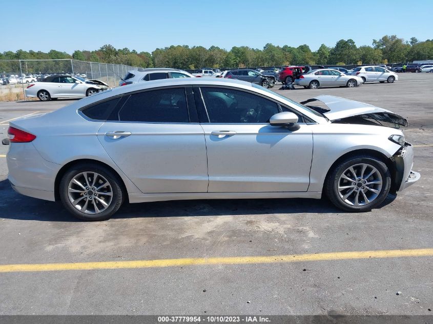 2017 FORD FUSION SE - 3FA6P0H74HR412026