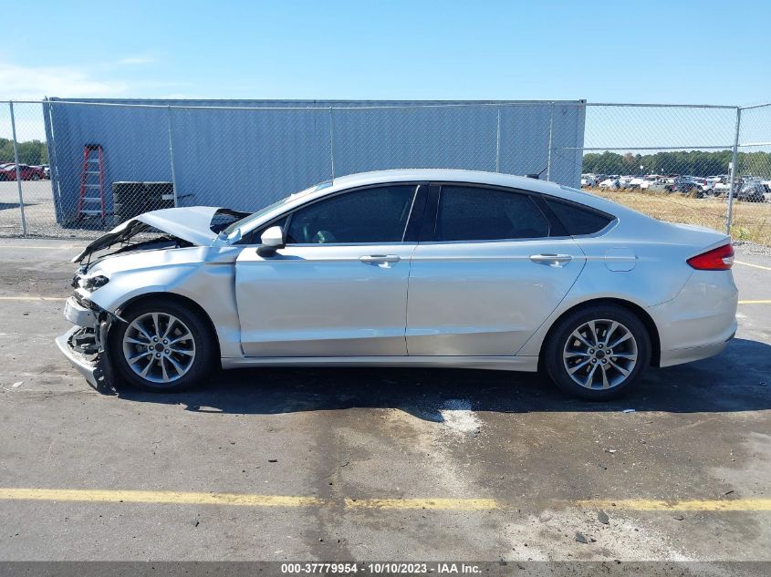 2017 FORD FUSION SE - 3FA6P0H74HR412026