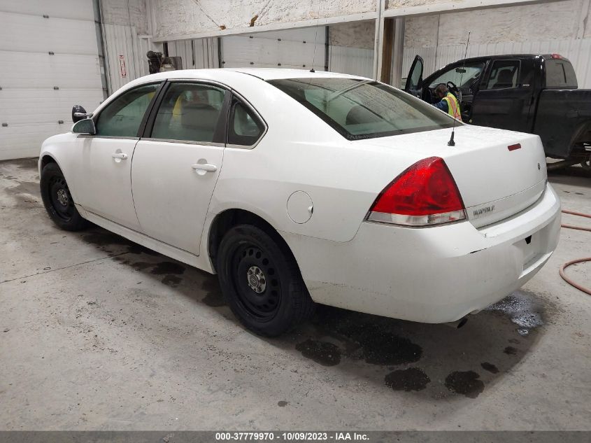 2013 CHEVROLET IMPALA POLICE 2G1WD5E35D1265160