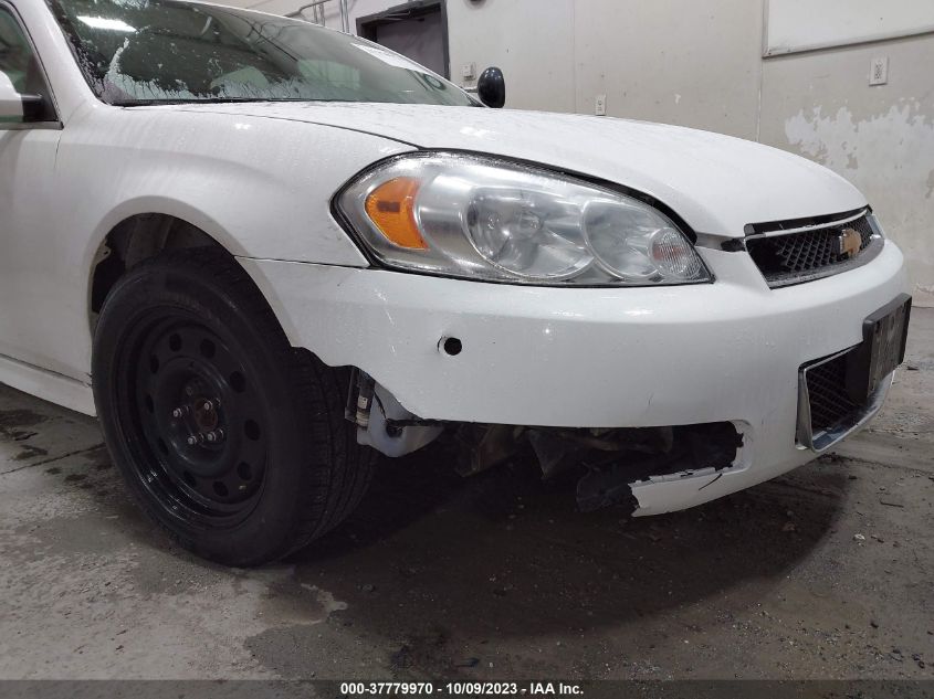 2013 CHEVROLET IMPALA POLICE 2G1WD5E35D1265160