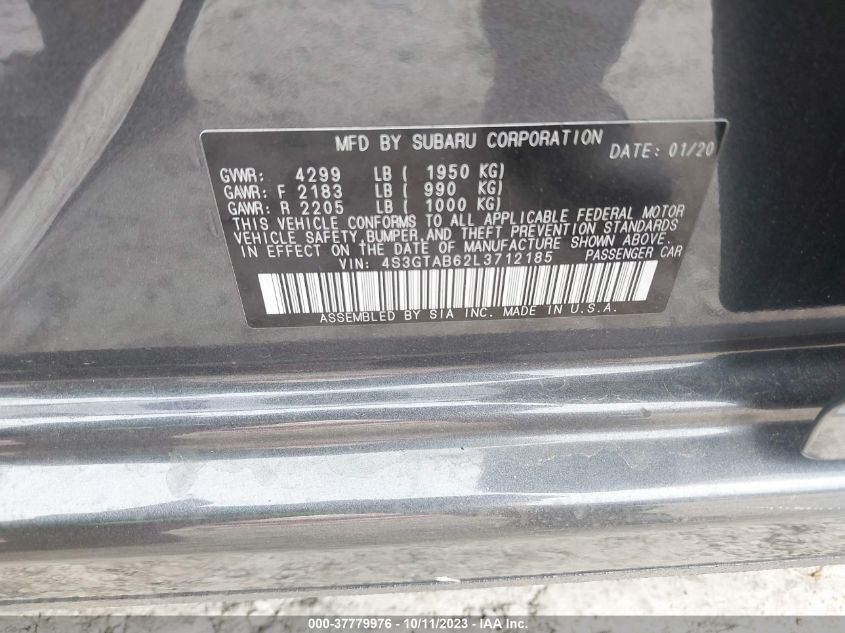 4S3GTAB62L3712185 Subaru Impreza   9