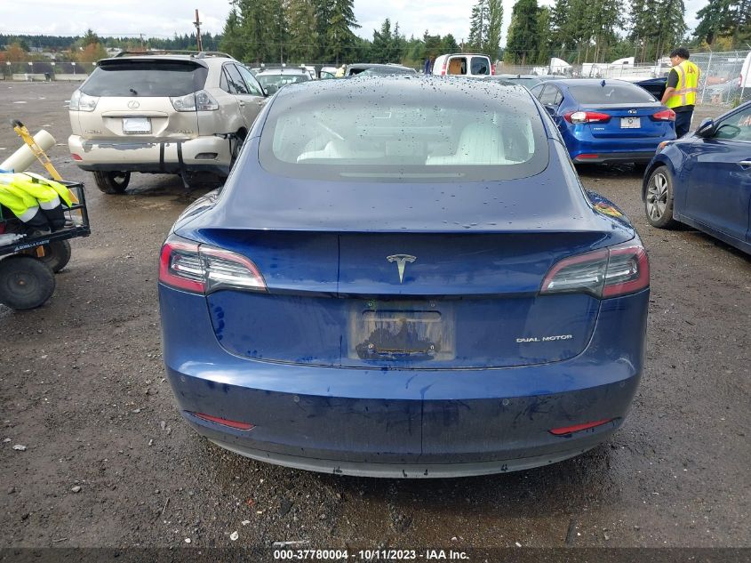 2018 TESLA MODEL 3 LONG RANGE - 5YJ3E1EB0JF147744