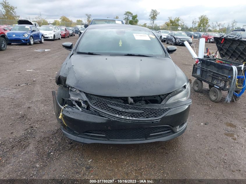 2015 CHRYSLER 200 S - 1C3CCCBB3FN630454