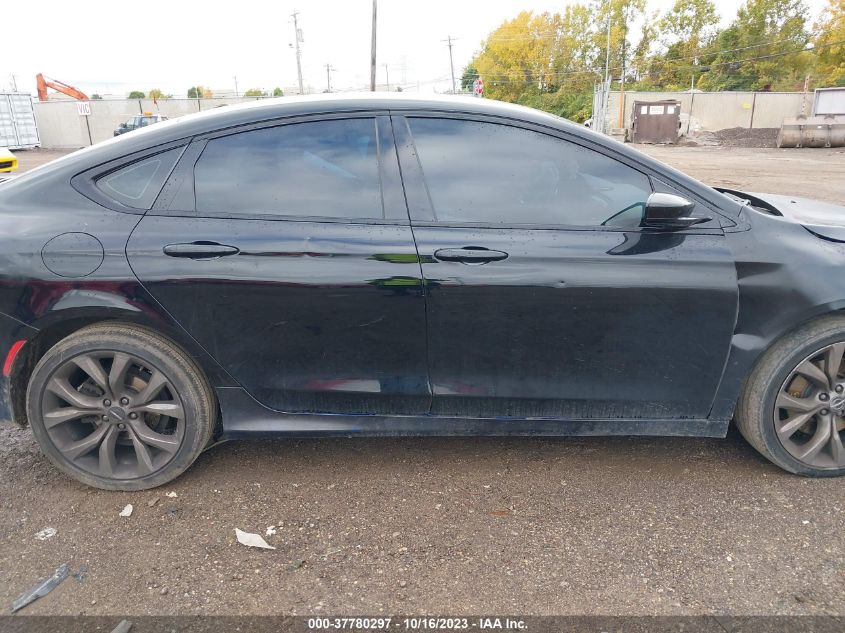 2015 CHRYSLER 200 S - 1C3CCCBB3FN630454