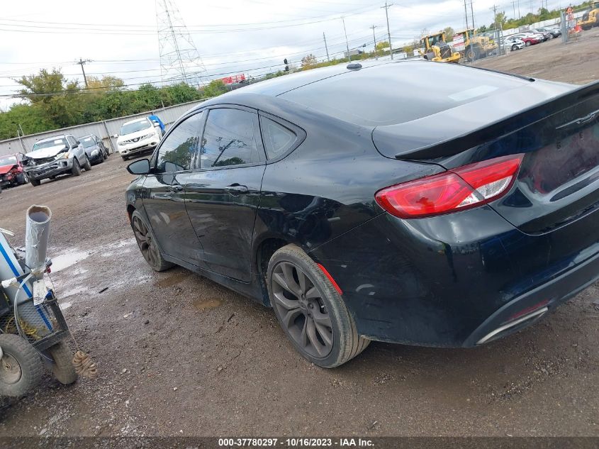 2015 CHRYSLER 200 S - 1C3CCCBB3FN630454