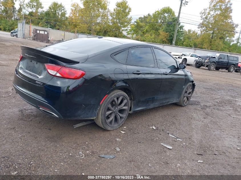 2015 CHRYSLER 200 S - 1C3CCCBB3FN630454