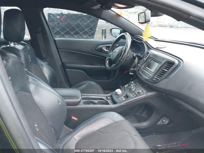 2015 CHRYSLER 200 S - 1C3CCCBB3FN630454