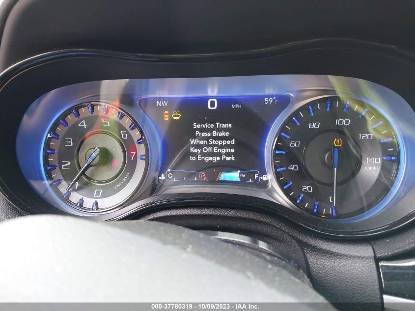 2017 CHRYSLER 300 300S - 2C3CCAGG7HH530197