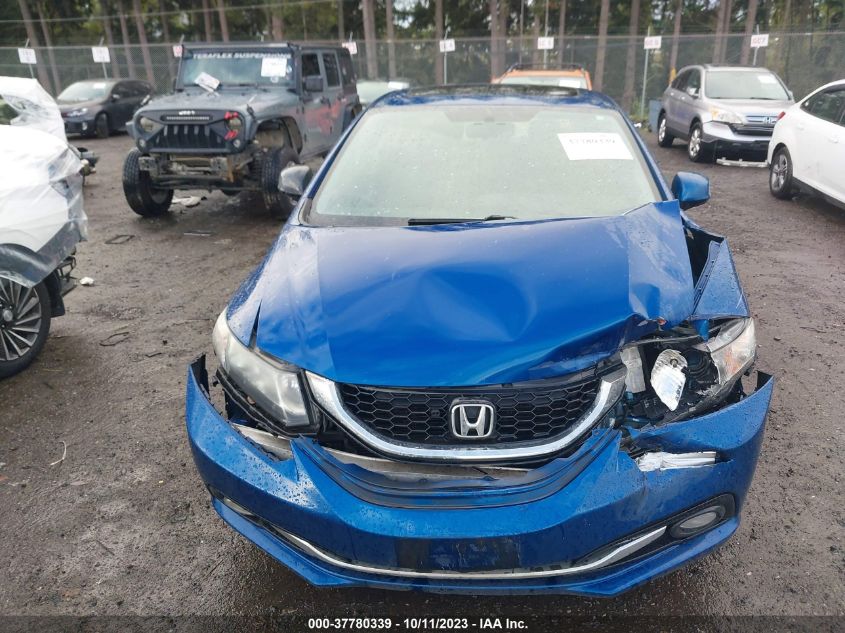 2013 HONDA CIVIC SDN EX-L - 19XFB2F95DE229566