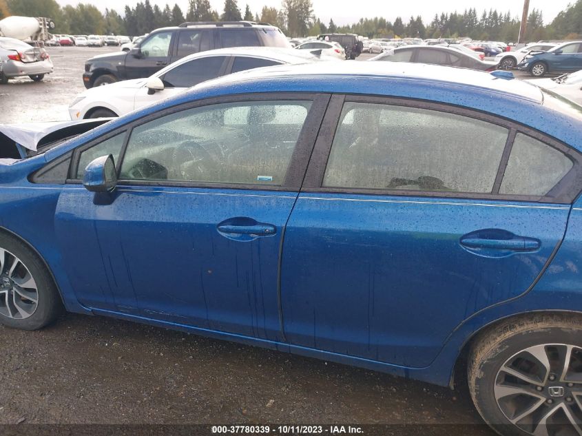 2013 HONDA CIVIC SDN EX-L - 19XFB2F95DE229566