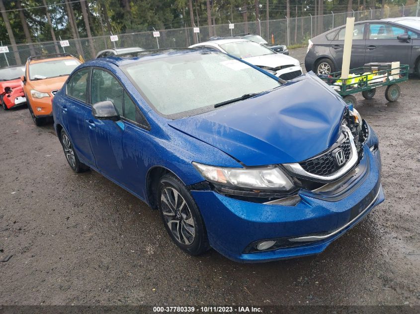 2013 HONDA CIVIC SDN EX-L - 19XFB2F95DE229566