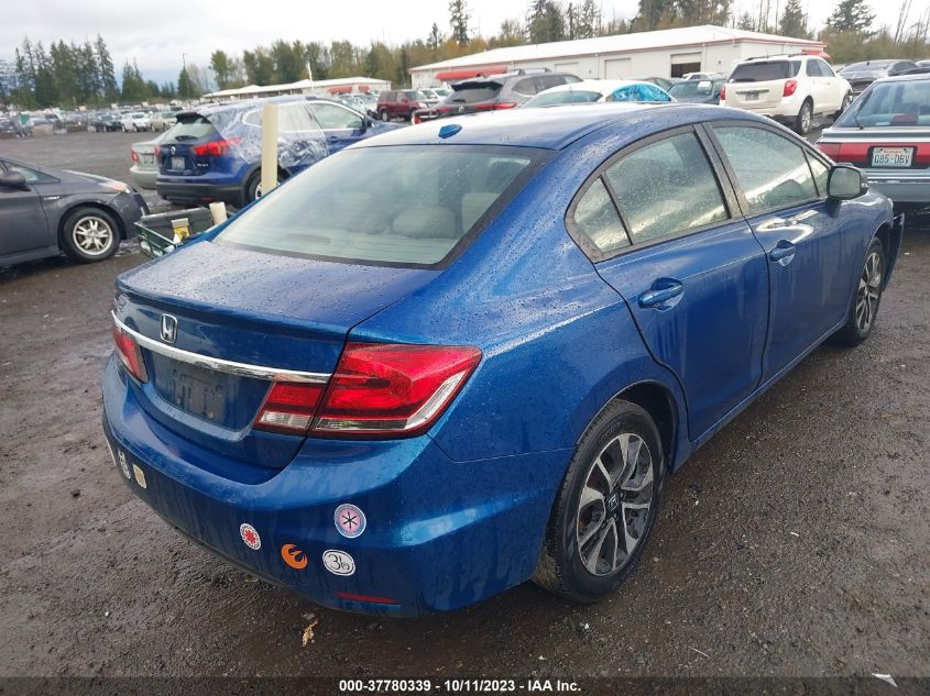 2013 HONDA CIVIC SDN EX-L - 19XFB2F95DE229566