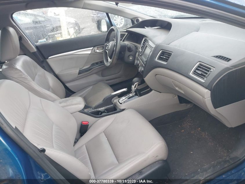 2013 HONDA CIVIC SDN EX-L - 19XFB2F95DE229566