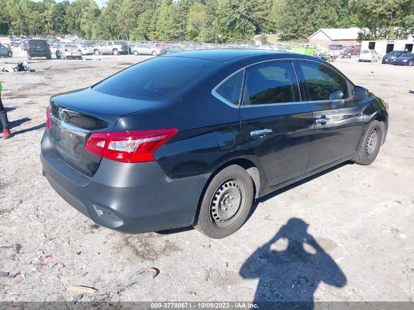 2016 NISSAN SENTRA S - 3N1AB7AP1GY244312