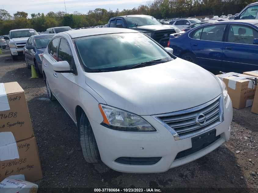 2013 NISSAN SENTRA S - 3N1AB7AP1DL693224