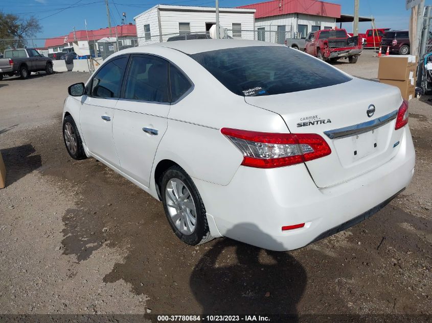 2013 NISSAN SENTRA S - 3N1AB7AP1DL693224
