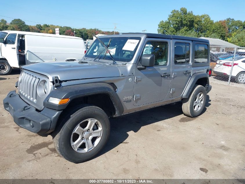 2019 JEEP WRANGLER UNLIMITED SPORT S - 1C4HJXDGXKW652964