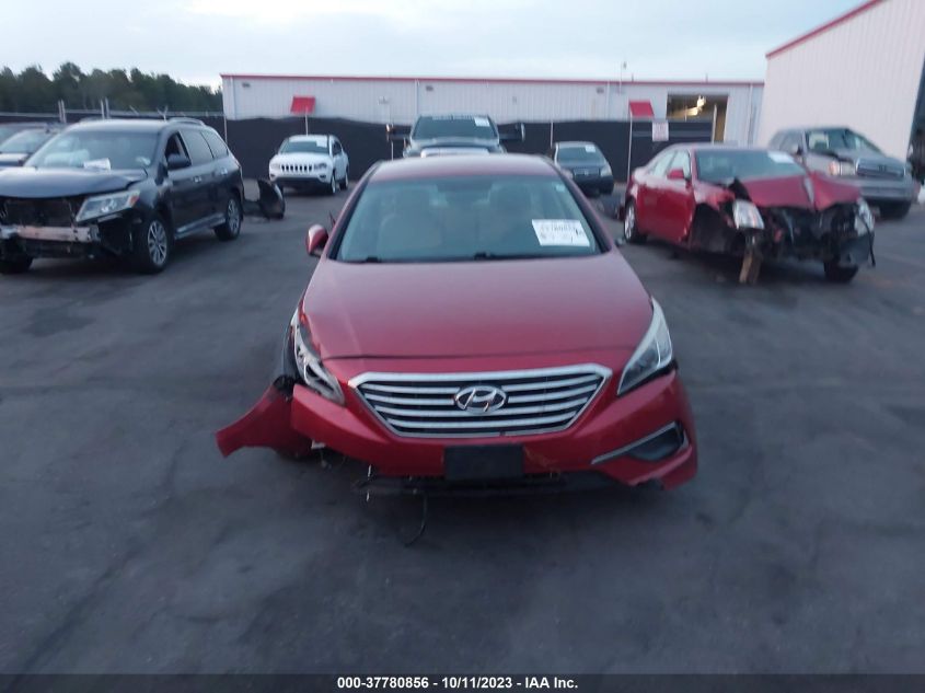 2016 HYUNDAI SONATA 2.4L SE - 5NPE24AF0GH292806