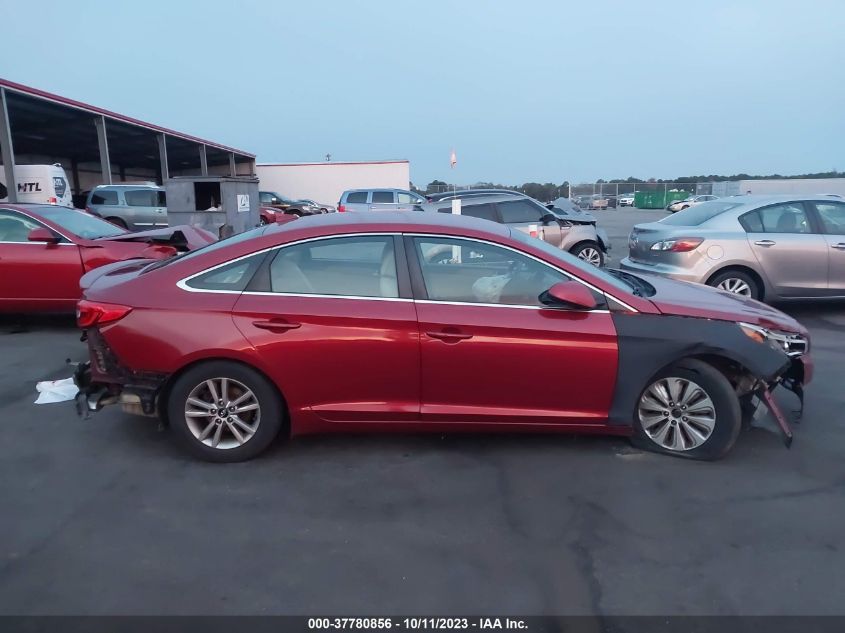 2016 HYUNDAI SONATA 2.4L SE - 5NPE24AF0GH292806