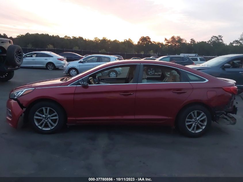 2016 HYUNDAI SONATA 2.4L SE - 5NPE24AF0GH292806