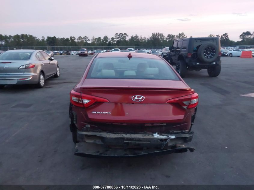 2016 HYUNDAI SONATA 2.4L SE - 5NPE24AF0GH292806