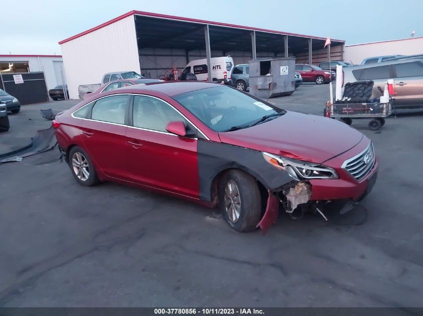 2016 HYUNDAI SONATA 2.4L SE - 5NPE24AF0GH292806