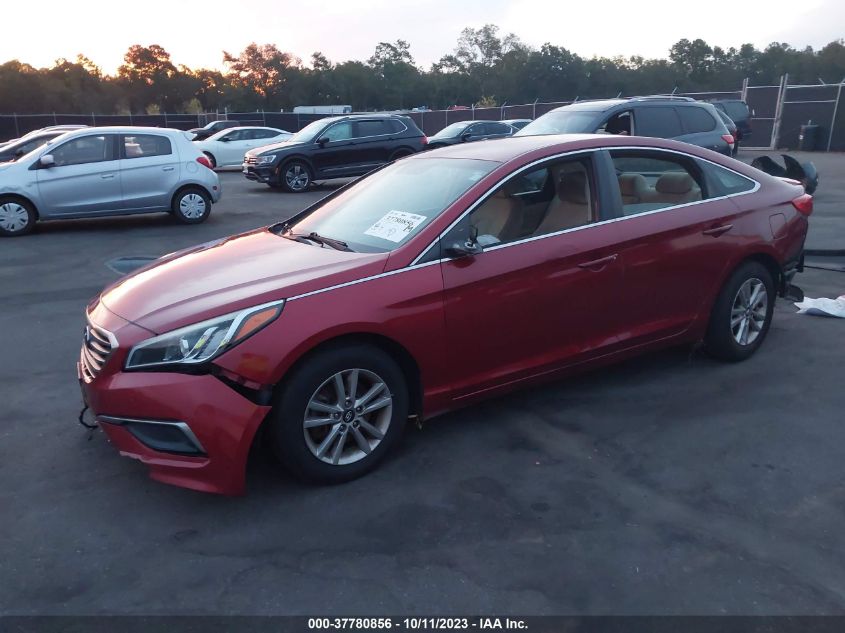 2016 HYUNDAI SONATA 2.4L SE - 5NPE24AF0GH292806