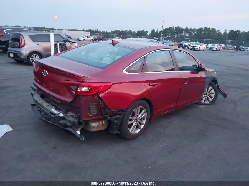 2016 HYUNDAI SONATA 2.4L SE - 5NPE24AF0GH292806