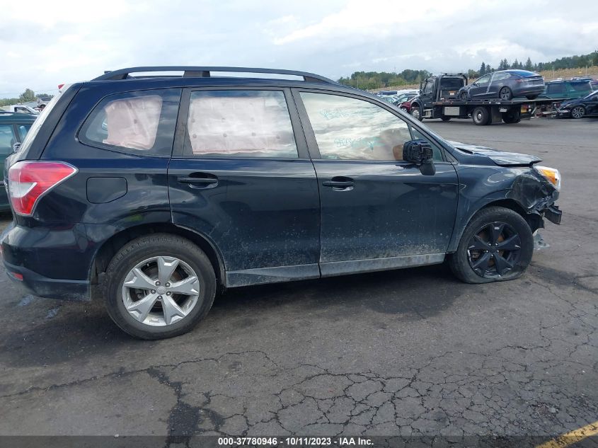 2016 SUBARU FORESTER 2.5I - JF2SJABC7GH404283