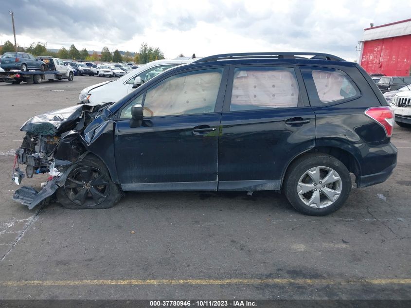 2016 SUBARU FORESTER 2.5I - JF2SJABC7GH404283