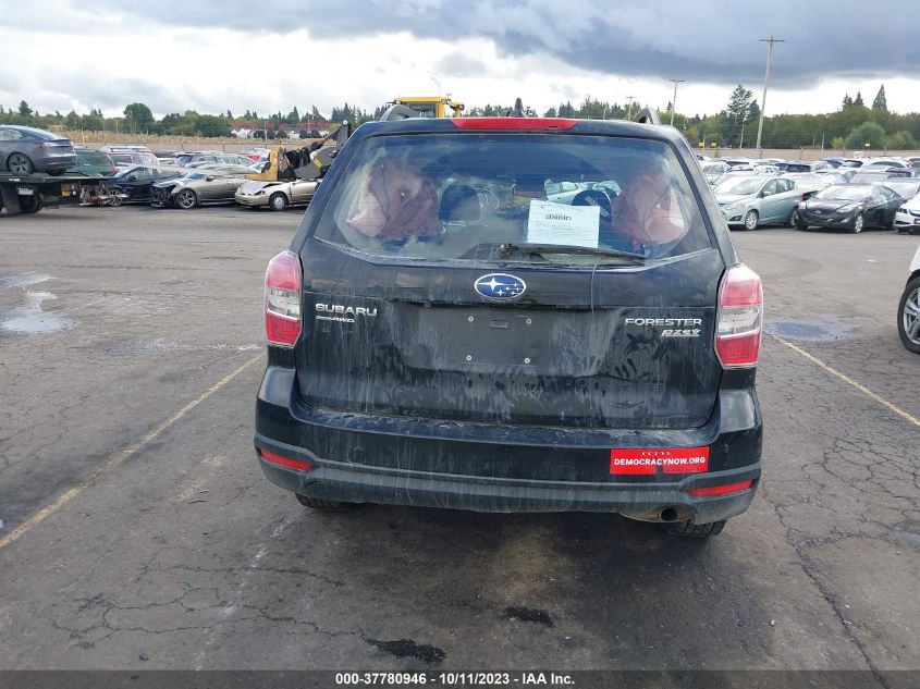 2016 SUBARU FORESTER 2.5I - JF2SJABC7GH404283