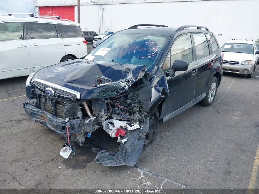 2016 SUBARU FORESTER 2.5I - JF2SJABC7GH404283