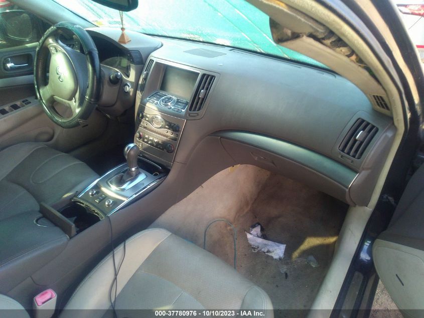 2013 INFINITI G37 SEDAN X JN1CV6AR5DM762529