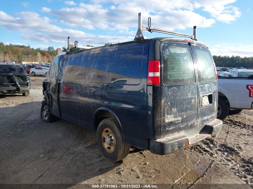 2016 CHEVROLET EXPRESS 2500 WORK VAN 1GCWGAFF6G1118338